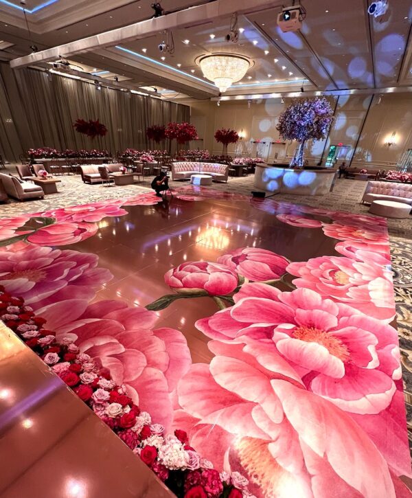 WHOLESALE PRINTING Dance Floor Wrap Custom Size & Design