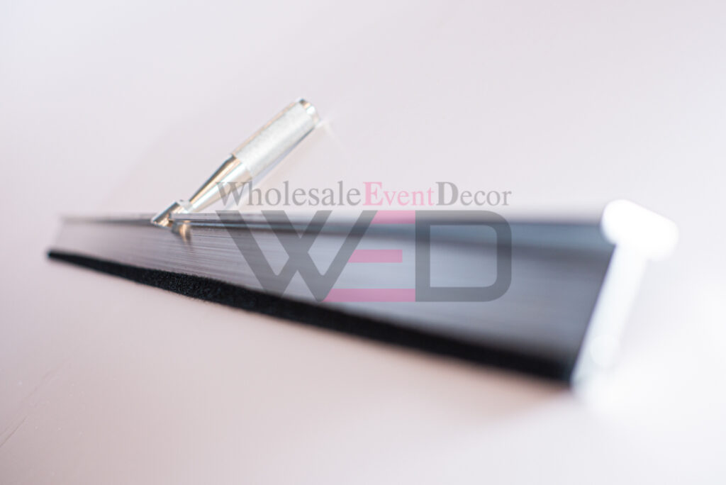 Professional Aluminum Floor Wrap Installation Squeegee