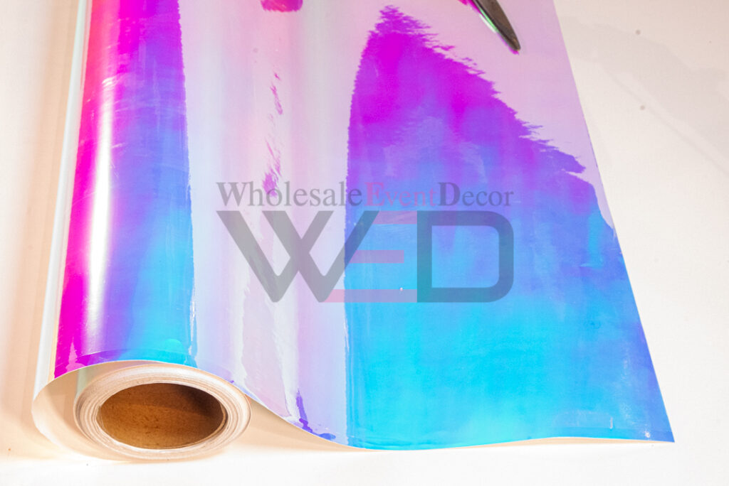 Rainbow Holographic Self-Adhesive Vinyl