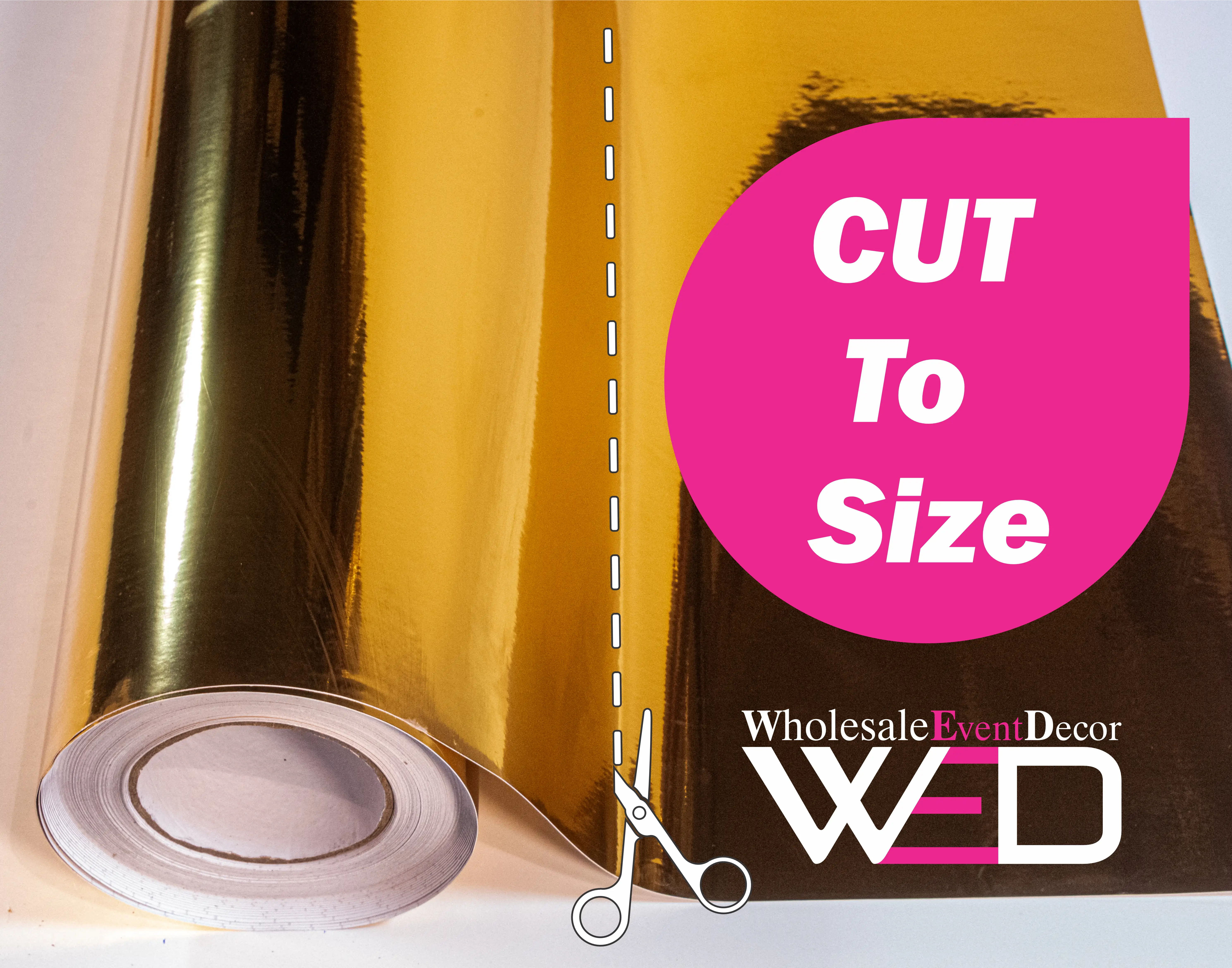 6mil Mirror Removable Vinyl Cut to Size
