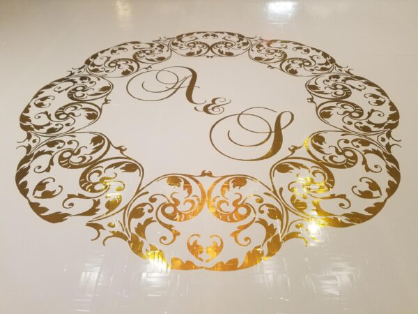 Custom Die Cut Monogram