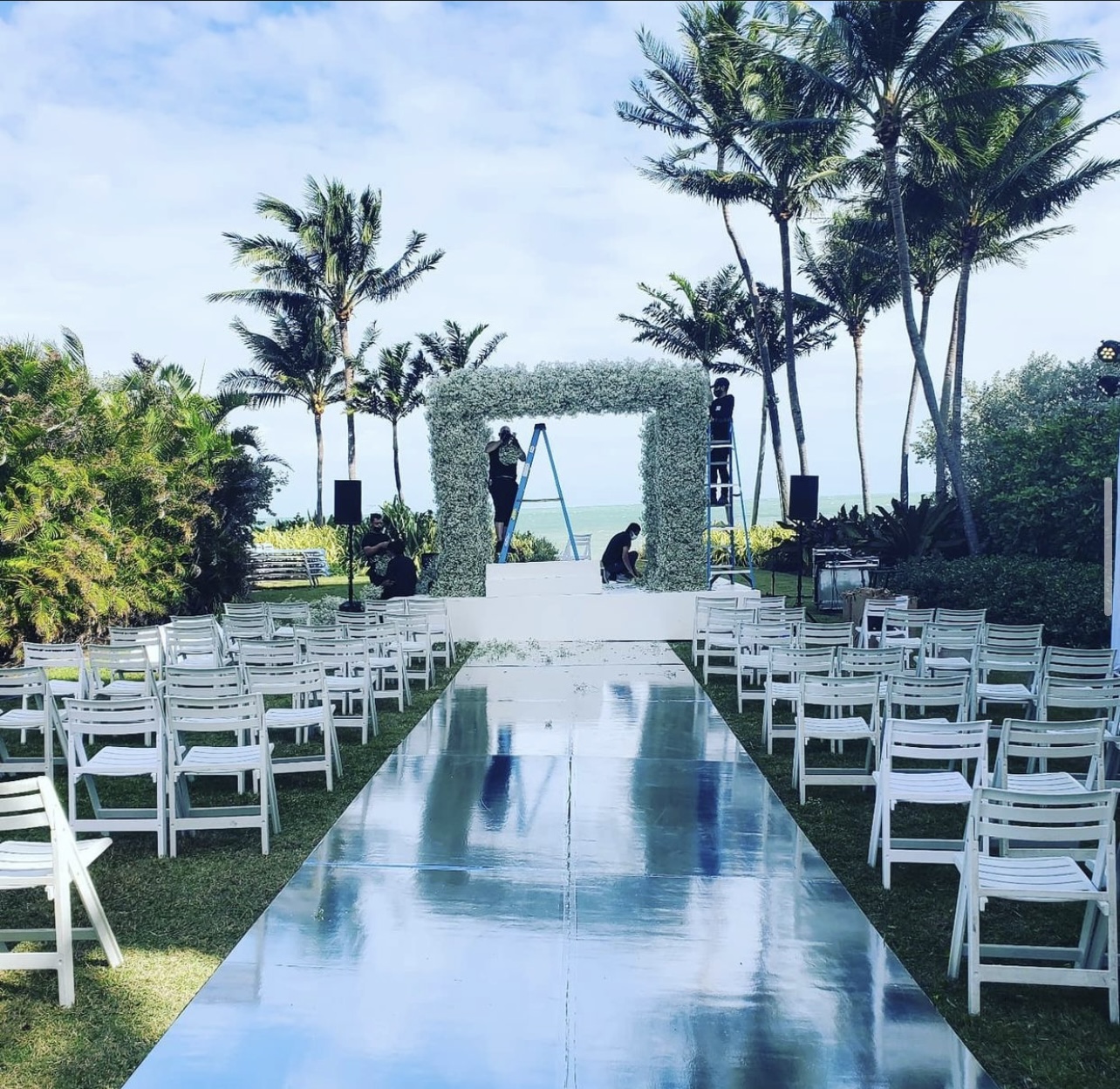 6Mil Mirror Chrome Removable (Bubble Free) Dance Floor wrap - Image 11