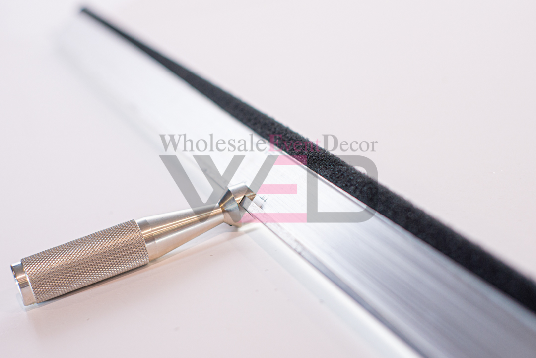 Professional Aluminum Floor Wrap Installation Squeegee - Image 2