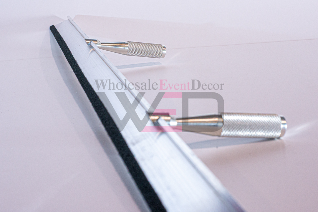 Professional Aluminum Floor Wrap Installation Squeegee - Image 6