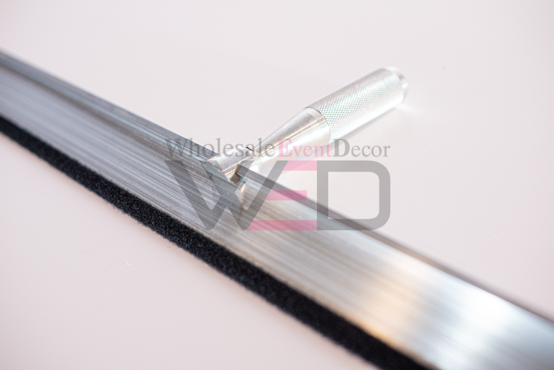 Professional Aluminum Floor Wrap Installation Squeegee - Image 3