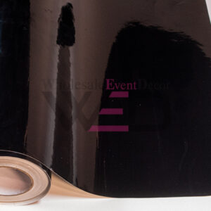 6Mil Black Removable (Bubble Free) Dance Floor Wrap Vinyl