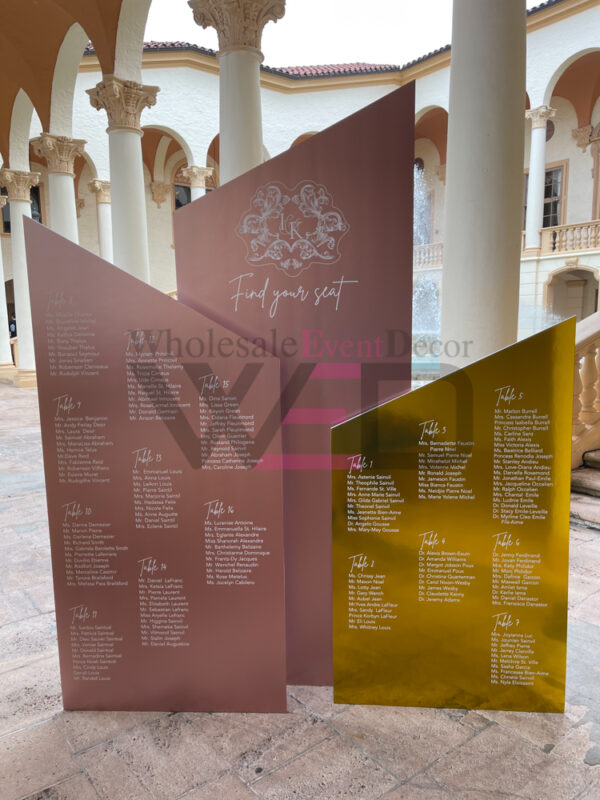 Printed Seating Charts and Portraits - Image 5